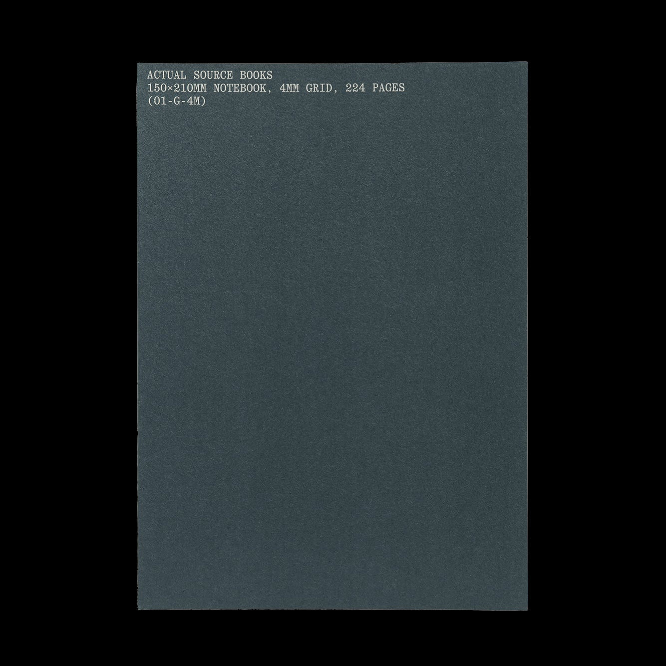 Actual Source 4MM Grid Notebook