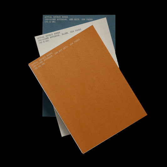 Actual Source Notebook: 3 Pack