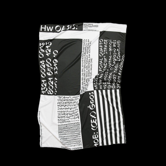 Jan Horcik: Oasis Font + Scarf